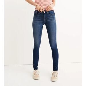MADEWELL 10'' High Rise Skinny Jeans Danny Wash TENCEL™ Denim Edition Size 27